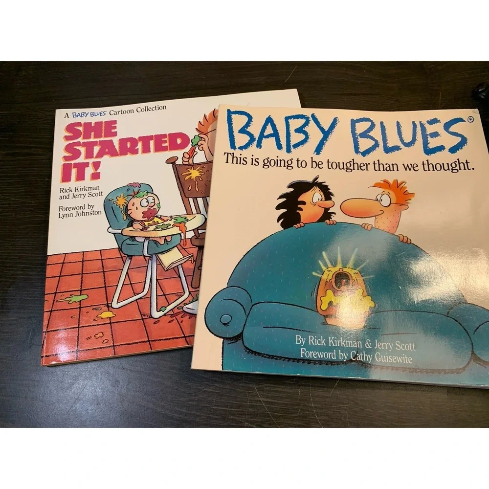 Baby Blues And She Started It‎ Book Lot Kirkman Paperback